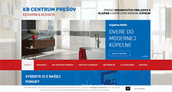 Desktop Screenshot of keramikabohata.sk