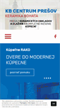 Mobile Screenshot of keramikabohata.sk